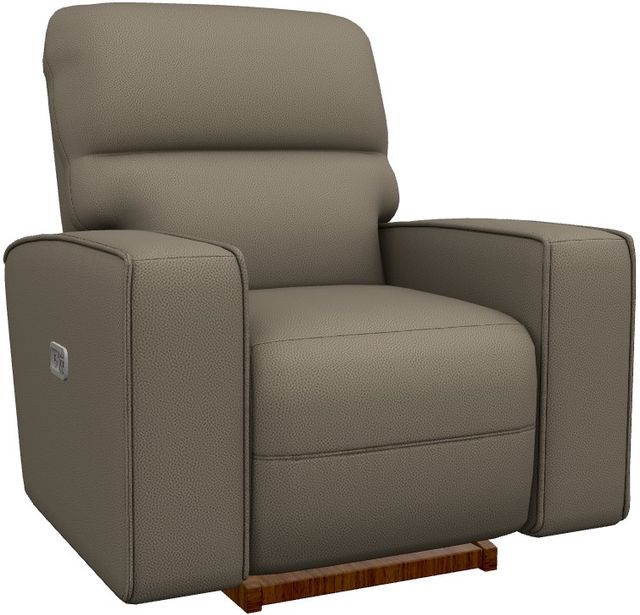 La-Z-Boy® Maddox Fossil Power Rocking Recliner with Headrest-0