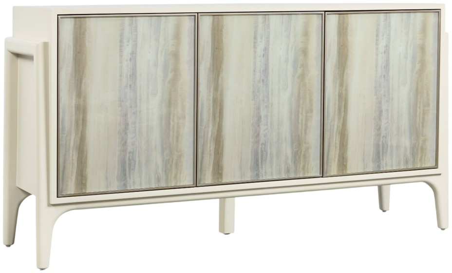 Hooker® Furniture Hera Almond White Office Credenza | Gabriele