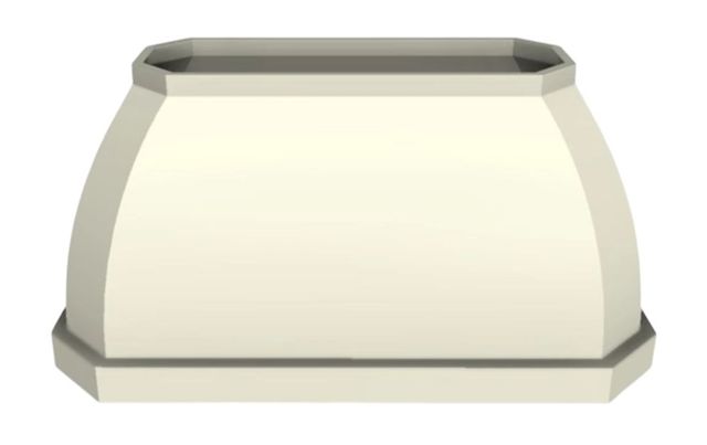 Vent-A-Hood® Designer Series 60" Biscuit Island Range Hood-0