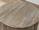 International Furniture Direct White Balam Ivory White End Table-1