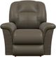 La-Z-Boy® Jasper Smoke Leather Power Rocking Recliner with Headrest and Lumbar-1