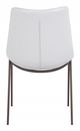 Zuo® Magnus White/Walnut Dining Chair-3
