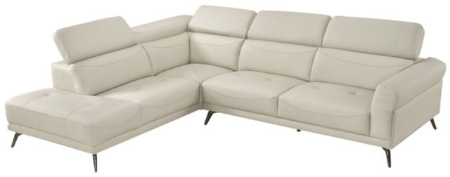 Homelegance® Giselle 2-Piece Beige Left-Arm Facing Sectional and Chaise-4