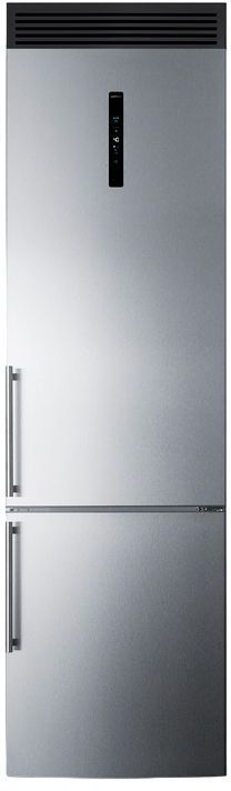 Summit® 23" Jet Black Decorative Refrigerator Grill-2