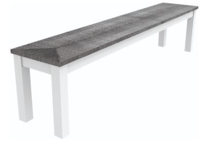 Seaside Casual Greenwich Woven Dining Bench-0