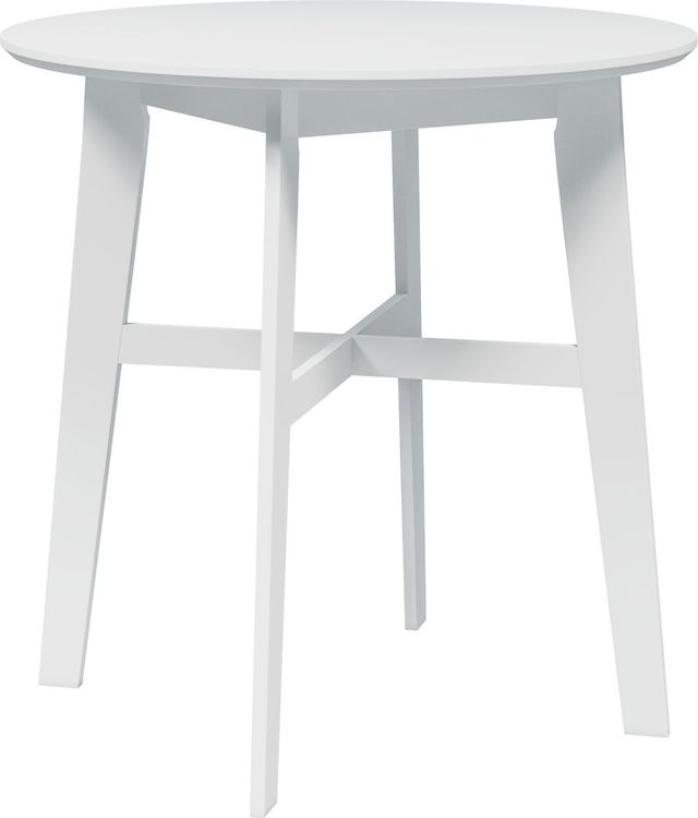 Emerald Home Midland White Side Table-0