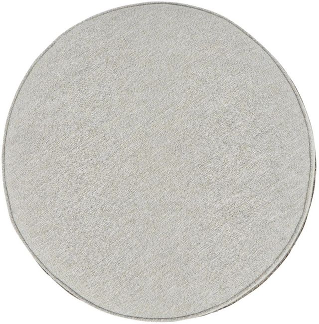 Signature Design by Ashley® Calworth Beige Outdoor Ottoman-1