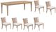Liberty Furniture Sheridan Pointe 7-Piece Natural/Vintage Natural Rectangular Table Set-0