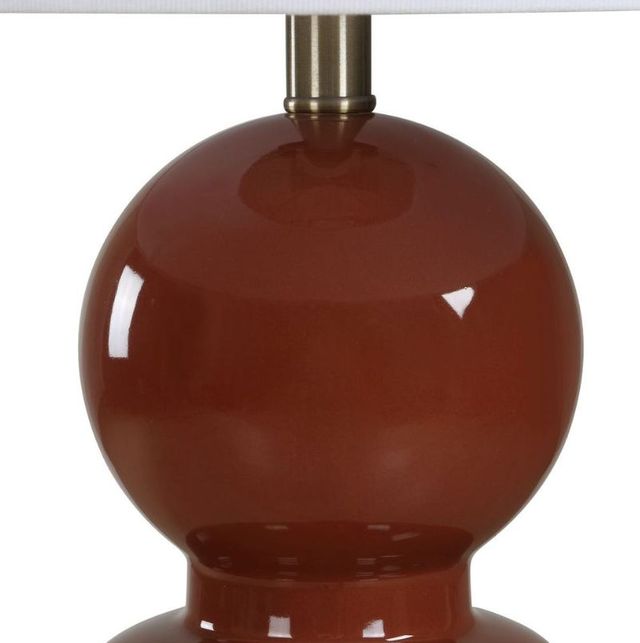 Uttermost® Marco Sienna Glaze Table Lamp-4