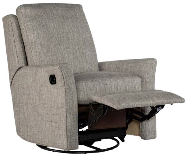 Bradington-Young Customizable Marleigh Manual Wall Hugger Swivel Glider Recliner-3