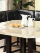 Furniture of America® Bahamas Black Corner Counter Chair-2