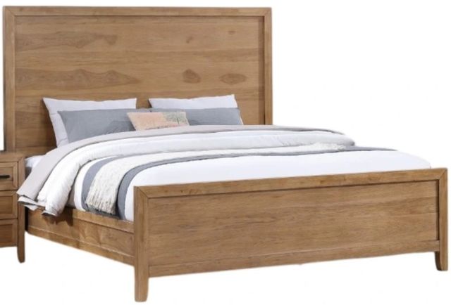 New Classic® Home Furnishings Keesha Blonde Eastern King Panel Bed-0