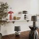 TOV Furniture Maiori Red Striped Table Lamp-1