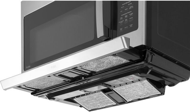 GE Profile™ 2.2 Cu. Ft. Stainless Steel Over The Range Microwave -5