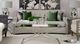 Decor-Rest® Furniture LTD Customizable 2789 Curved Sofa-3