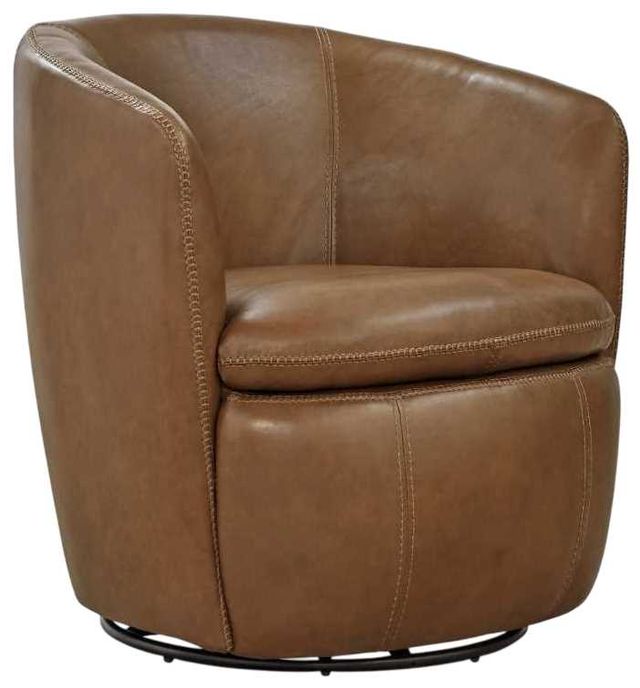 Signature Design by Ashley® Kierreys Caramel Swivel Chair-0