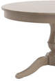 Canadel Customizable Gourmet Weathered Gray Washed VS Round Pedestal Base Dining Table-2