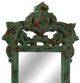 Crestview Collection Antique Wash 2 Dark Green Wall Mirror-1