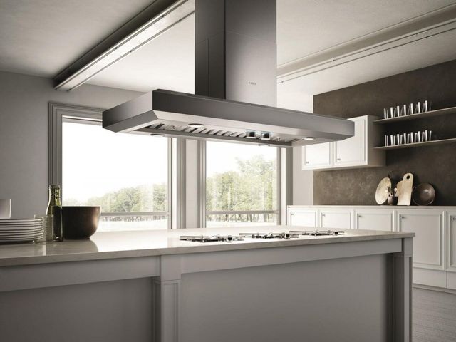 Elica Pro Series Vavano Island 48" Stainless Steel Island Range Hood-1
