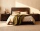 International Furniture Direct Raramuri Brown Queen Panel Bed-1