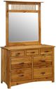 Country Classic Collection Customizable Mission 48" Dresser-1