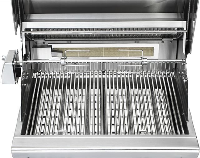 LYNX® Professional 2-Burner California Poppy Built-In Natural Gas Grill with Rotisserie-3