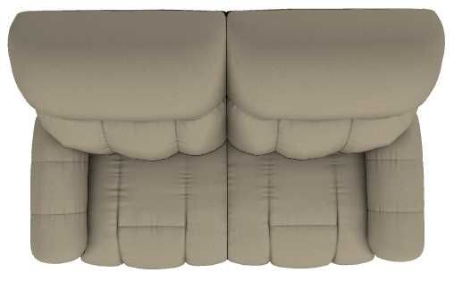 La-Z-Boy® Morrison Sable Power Reclining Loveseat with Headrest-4