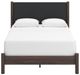 Signature Design by Ashley® Pamytta Brown Queen Upholstered Panel Bed-2