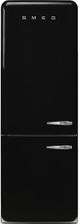 Smeg 50's Style 28'' 18 Cu. Ft. Black Bottom Freezer Refrigerator-0