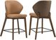 Coaster® Randolph 2-Piece Butterscotch/Red Brown Counter Stool Set-0