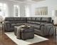 Affordable Furniture Sequoia 2-Piece Ash Sectional-2