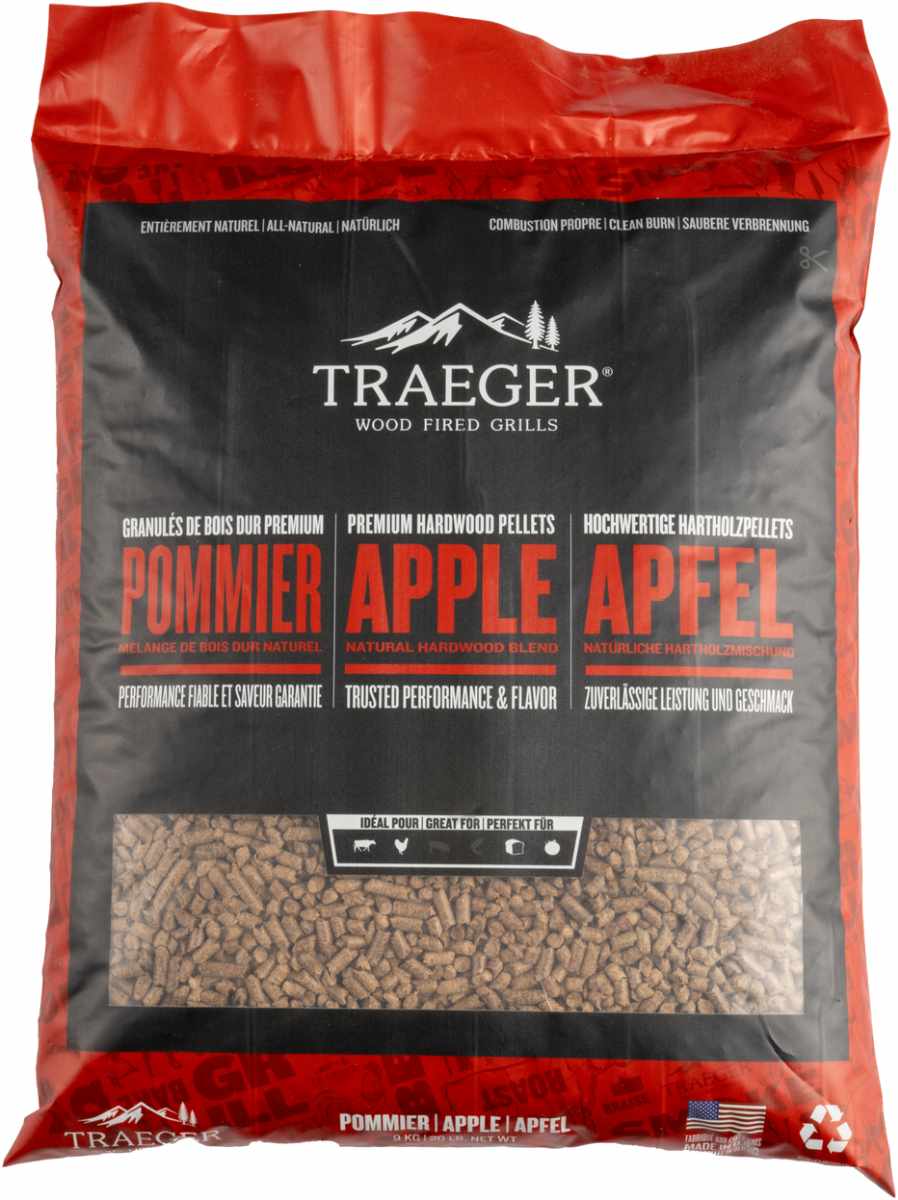 Apple wood pellets best sale