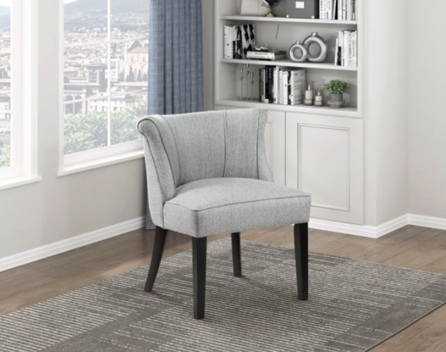 Homelegance® Taylor Espresso/Gray Accent Chair-1