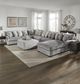 King Hickory Customizable Casbah 5-Piece Fabric Sectional-1