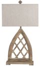 Crestview Collection Cathedral Beige Table Lamp-0