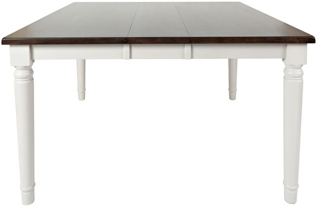 Jofran Inc. Orchard Park Brown Counter Table with Light Gray Base-2