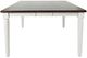 Jofran Inc. Orchard Park Brown Counter Table with Light Gray Base-2
