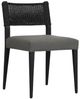 Four Hands Ferris Arashi Graphite/Stained Black Wooden Outdoor Dining Side Chair-0