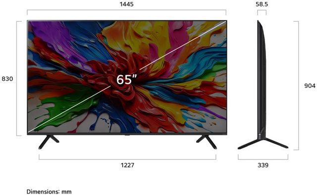 LG QNED92 Series 65" 4K Ultra HD QNED MiniLED evo AI Smart TV-3