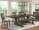 Intercon Sullivan Burnished Clay Trestle Dining Table-4