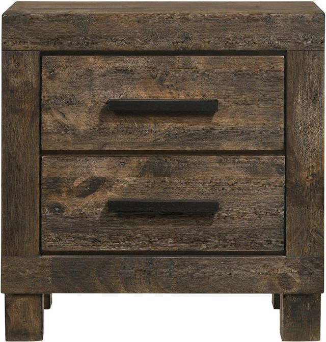 Coaster® Woodmont Rustic Golden Brown Nightstand-0