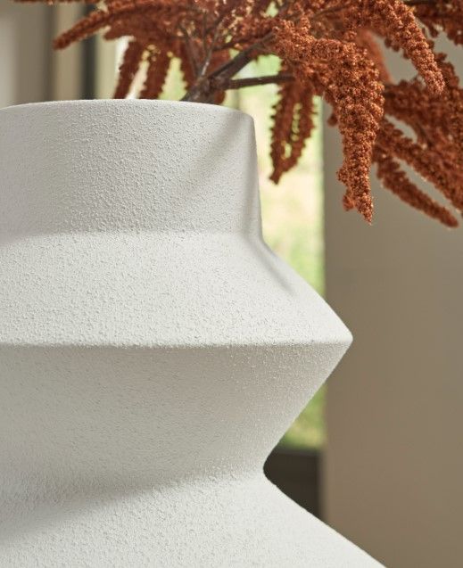 Signature Design by Ashley® Naveen White 18" Vase-1