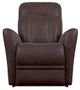 La-Z-Boy® Rosewood Wine Leather Power Rocking Recliner with Headrest-1