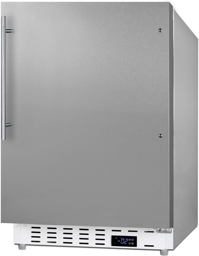 Summit® 2.7 cu.ft. Stainless Steel Built In Undercounter Freezer-3