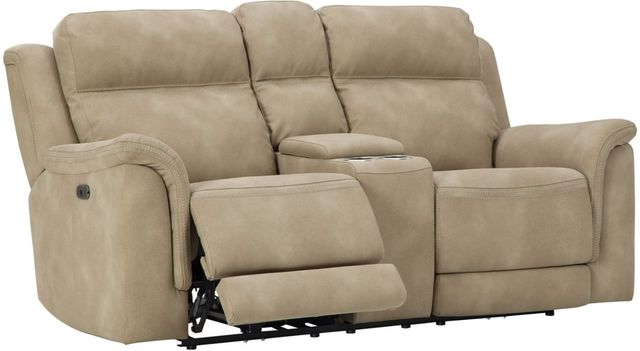 Signature Design by Ashley® Next-Gen DuraPella Sand Power Reclining Loveseat with Console-3