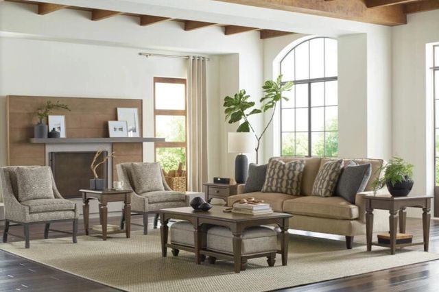 Hammary® Maribelle Brown Nesting Coffee Table-1