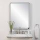 Uttermost® Crofton Satin Black Large Lighted Vanity Mirror-2