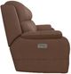 La-Z-Boy® Dorian Mocha Leather Power Reclining Sofa with Headrest and Lumbar-3