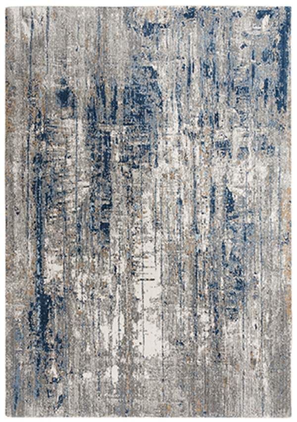 Rizzy Home Anatolia Blue 5'x8' Rectangular Rug-0