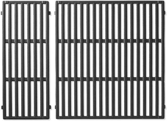 Weber® Grills® Set of 2 Porcelain-Enameled Cast Iron Cooking Grates